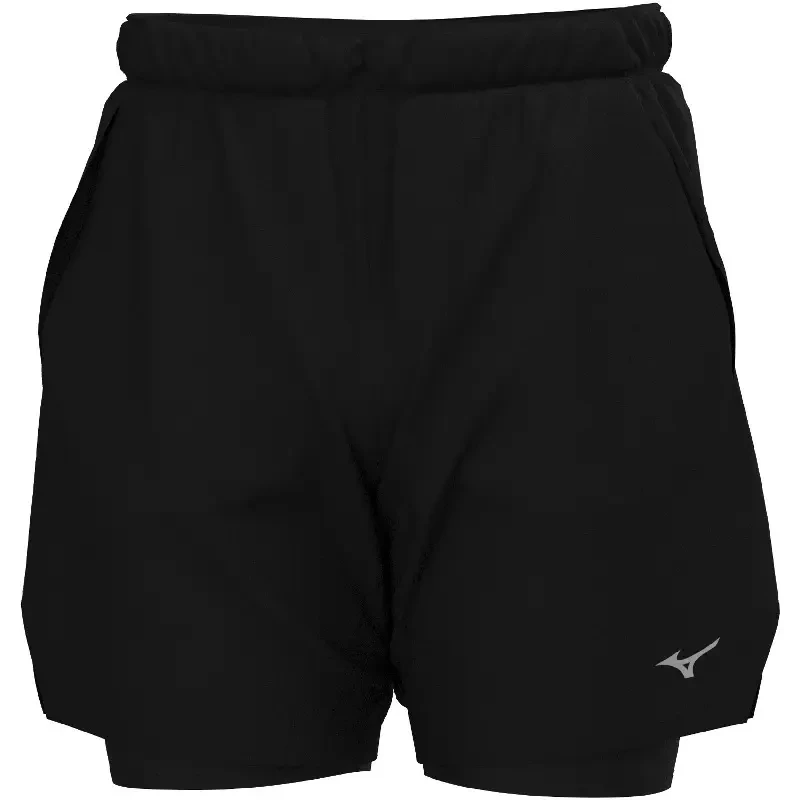 Image of 2 in 1 shorts Mizuno Core 7.5 Noir Male L