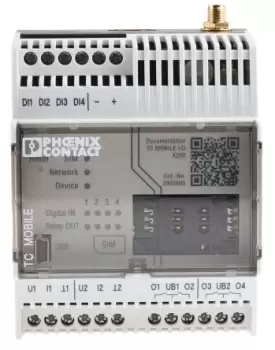 image of Phoenix Contact 2903805 Sms Relay, Gsm, 850/900/1800/1900Mhz