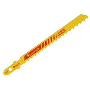 Image of Starrett BU36-5 Wood Cutting Jigsaw Blades Pack of 5