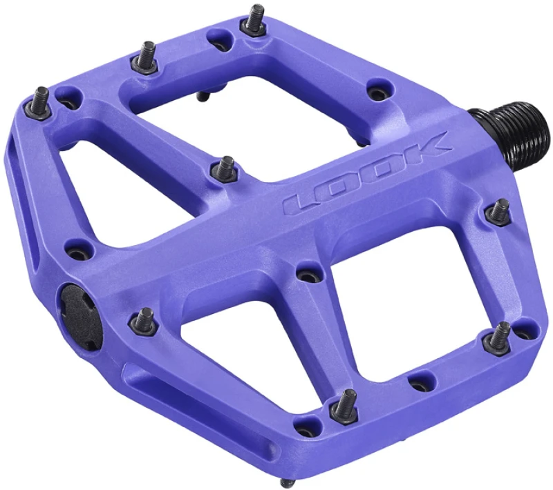 Image of Look Trail Roc Fusion Flat Pedals PURPLE - Cycles UK