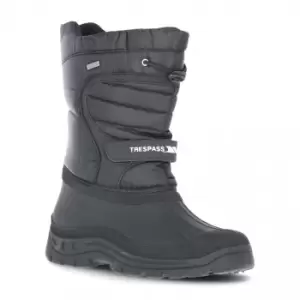 Image of Trespass Unisex Dodo Pull On Winter Snow Boots (7 UK) (Black)
