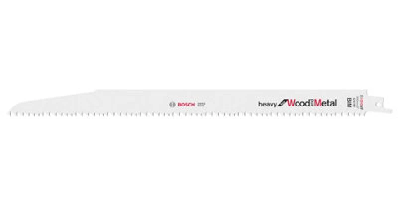 Image of Bosch S1210VF Reciprocating Sabre Saw Blades 2608657612 Pack Qty: Pack of 5