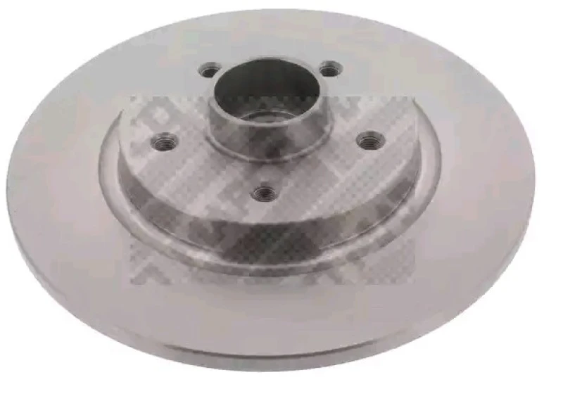 Image of MAPCO 15145 Brake disc Rear Axle, solid, with ABS sensor ring Brake Disc (82)