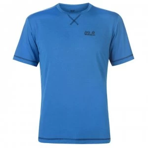 Image of Jack Wolfskin T Shirt Mens - Dark Steel
