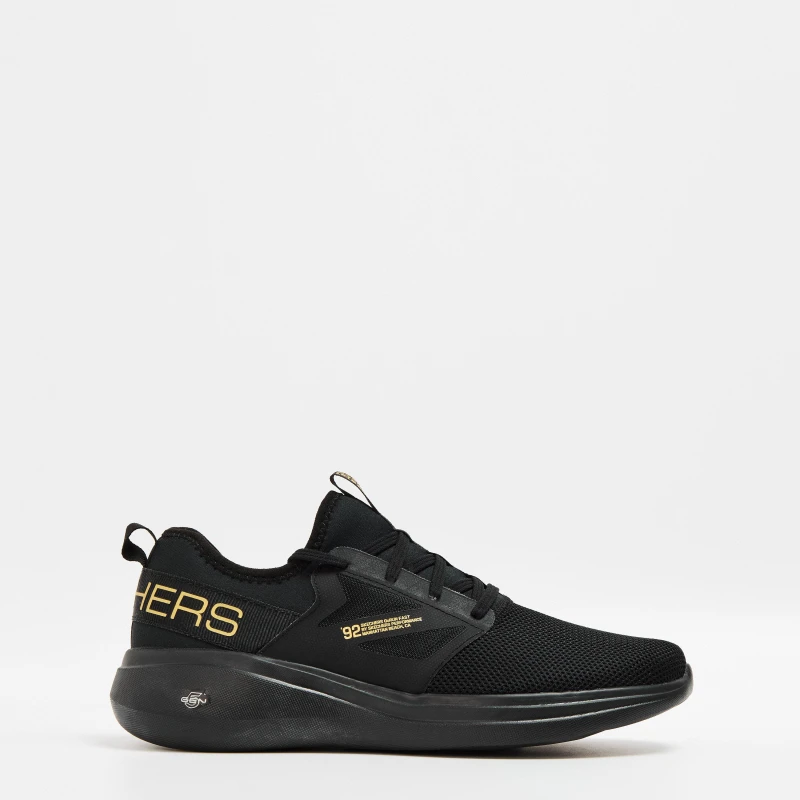 Image of Skechers Womens Go Run Fast Runner Black female 2.5 (35.5)