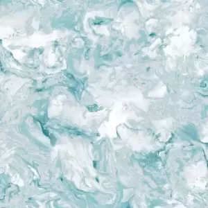 image of Muriva Elixir Marble Wallpaper, Teal