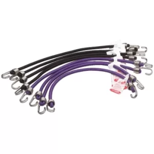 Image of Mini Bungee C/W 2 Double Folded Hooks 10" 8-Pk