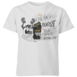 Image of Looney Tunes ACME Energy Boost Kids T-Shirt - Grey - 11-12 Years