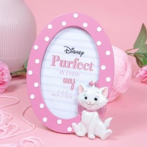 Image of Disney Oui Marie Oval 3D Moulded Photo Frame 4x6