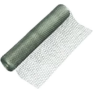 Image of Wickes Galvanised 13mm Wire Netting - 600mm x 10m