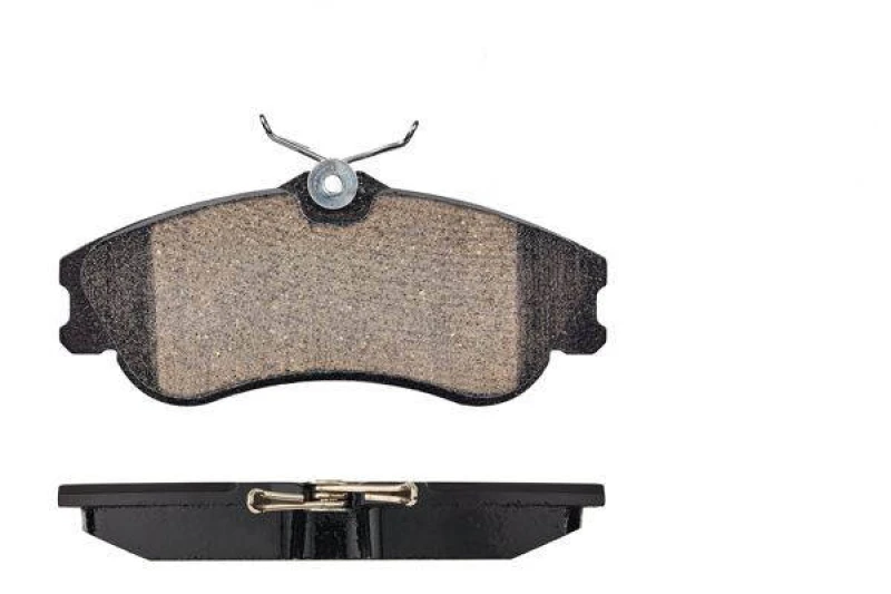 Image of VALEO 873124 Brake pad set OPTIPACK for LCV Front Axle, without integrated wear sensor, for difficult operating conditions Brake Pad Set,disc brake (