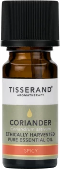 image of Tisserand Aromatherapy Coriander Ethically Harvested Pure Essential Oil 9ml