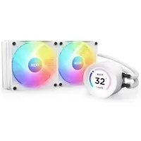 Image of NZXT Kraken 240 Elite White RGB AIO CPU Water Cooler - 240mm