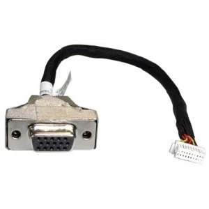 Image of Shuttle PVG01 15-pin Mini D-Sub 2 x 10-pin Black Stainless steel White