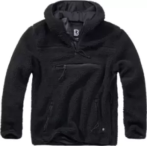 Image of Brandit Teddyfleece Worker Pullover, black, Size XL, black, Size XL
