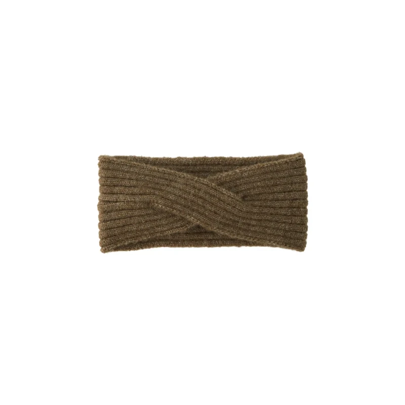 Image of Pieces Womens wool headband Pieces Jeslin Marron Female TU