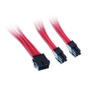 image of Silverstone 8-pin EPS on 4+4 Pin 30cm ATX/EPS Extension - Red