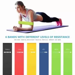 image of Vivo 6 Level Resistance Bands Pack