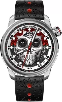 Image of Bomberg Watch BB-01 Auto Dia De Los Muertos Limited Edition