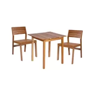 Image of Tramontina Verona 3 Pcs. Dining Set - Brown