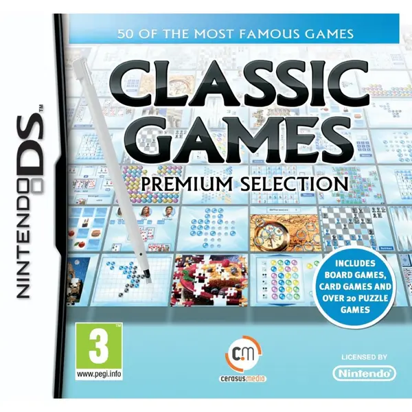 image of Classic Games Premium Selection Nintendo DS Game