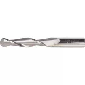 Image of 3.00MM Carbide Micrograin Plain Shank 2 Flute Long Series Ball Nosed Slot Drills