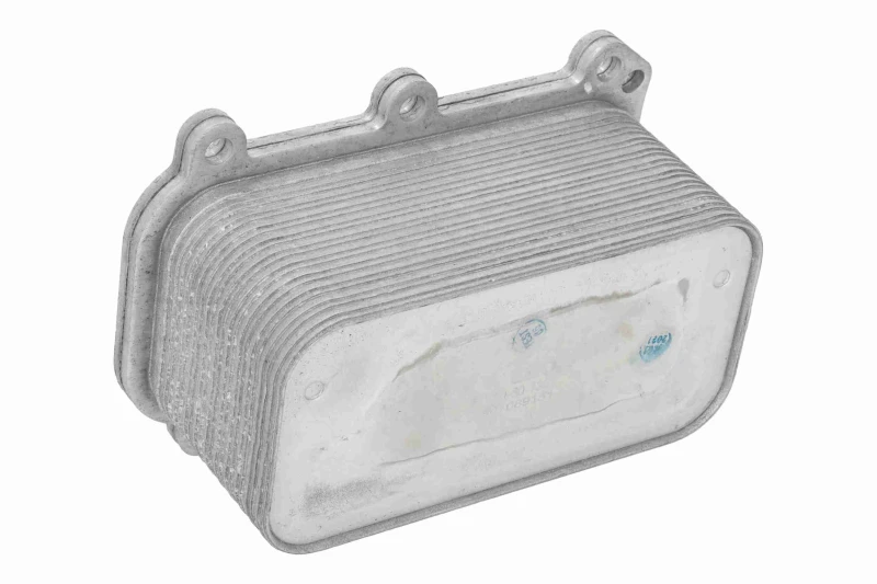 Image of VEMO V30-60-1357 Oil Cooler Green Mobility Parts without gasket/seal Aluminium Oil Cooler,engine oil (469)