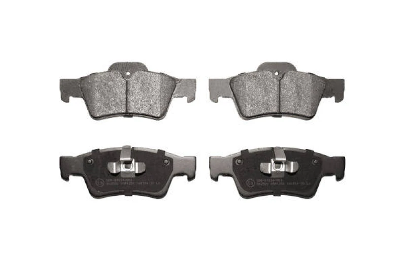 Image of LPR 05P1254 Brake pad set Brake Pad Set,disc brake (402)