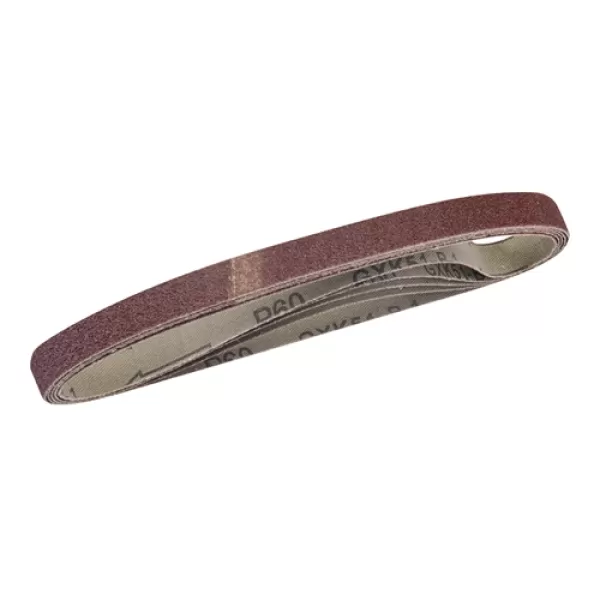 Image of Silverline Sanding Belts 10 x 330mm 5pk - 60 Grit