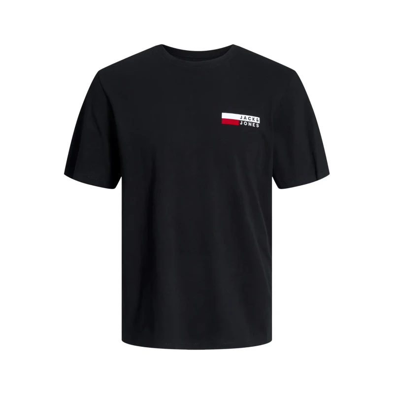 Image of jack & jones Jjecorp Logo T-Shirt with Crew Neck Black Men M