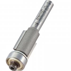 image of Trend Bearing Guided Trimmer Router Cutter 12.7mm 16mm 1/4"