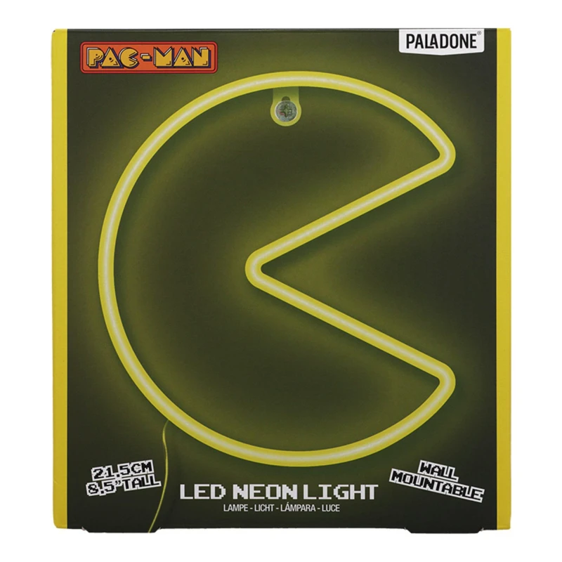 Image of Pac Man Wall Mountable LED Neon Light