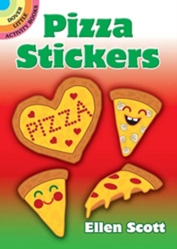 Image of Ellen Scott Pizza Stickers Book Multi unisex