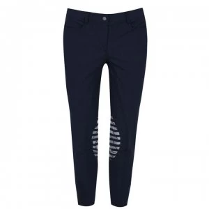 Image of Dublin Skyline Gel Knee Patch Breeches - Navy