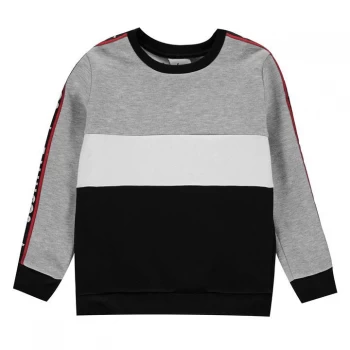 Image of Hype Tape Crew Sweatshirt - Grey/Black