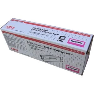 Image of OKI 42127455 Magenta Laser Toner Ink Cartridge