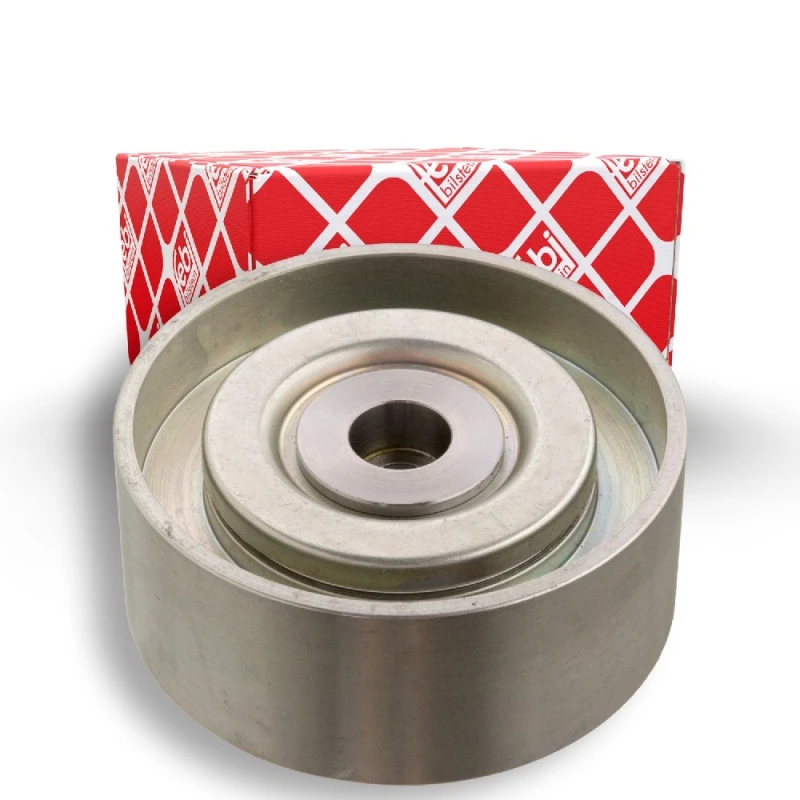 Image of FEBI BILSTEIN 26247 Tensioner Pulley Metal Tensioner Pulley,v-ribbed belt (310)