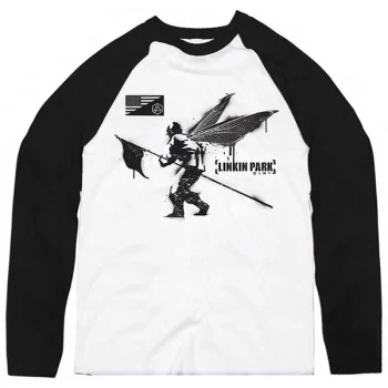 Image of Linkin Park - Street Soldier Unisex Large T-Shirt - Black