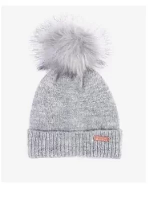 Image of Barbour International Sparkle Knit Beanie -Grey