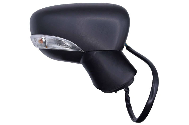 Image of PRASCO DS0167303 Wing mirror Right, black, Electric, Convex Outside Mirror (50)