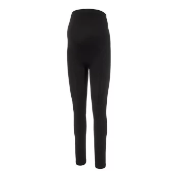 Mamalicious Ladies Maternity Seamless Leggings - Black