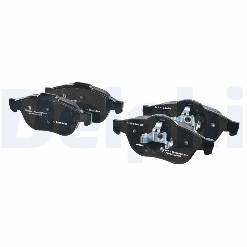 Image of DELPHI Brake pad set DELPHI LP3692