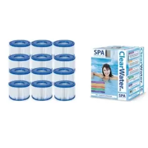 image of Lay-Z-Spa Accessories- 12 Filters And Chemical Starter Set - Bestway