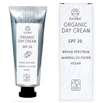 image of Suntribe Organic and Vegan Day Cream - SPF 20