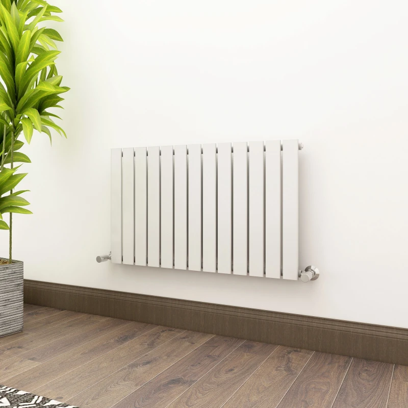 Image of MCC DIRECT 600 x 884mm Single Designer Flat Panel Central Heating Radiator white HS1401