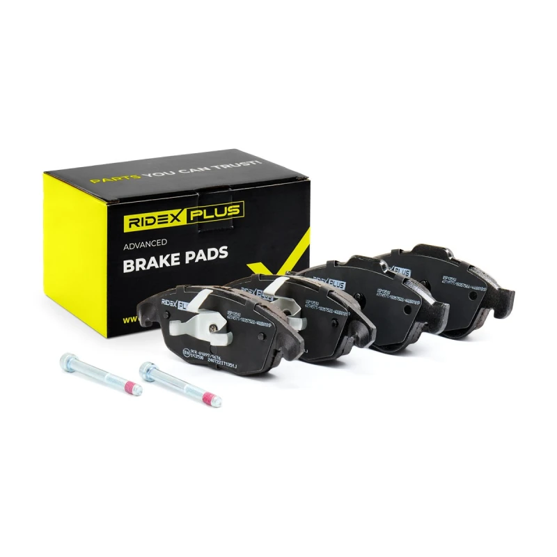 Image of RIDEX PLUS Brake pad set RIDEX PLUS 402B0181P
