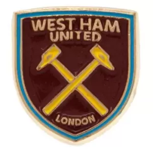 Image of West Ham United FC Badge (One Size) (Burgundy)
