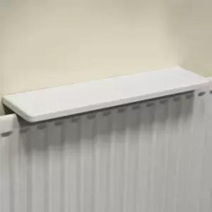 Chunky Over Radiator Shelf 60cm / 2ft - White - White