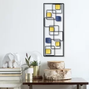 Image of Metal Art ?nfinite Multicolor Decorative Metal Wall Accessory