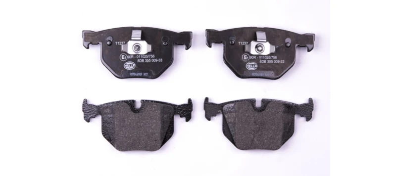 Image of HELLA Brake pad set HELLA 8DB 355 009-331